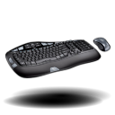 Logitech Desktop Wave Keyboard 2 Icon 128x128 png